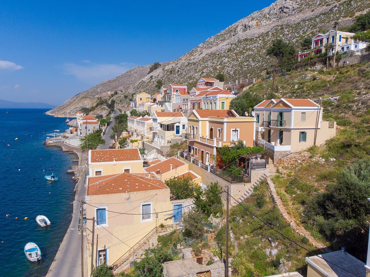 Blue Wave Aigli Villa Сими Экстерьер фото